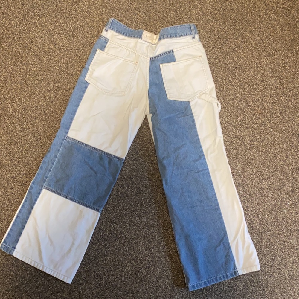 White patchwork jeans - Picture 4 of 4